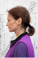 Head Woman Casual Average Wrinkles Street photo references